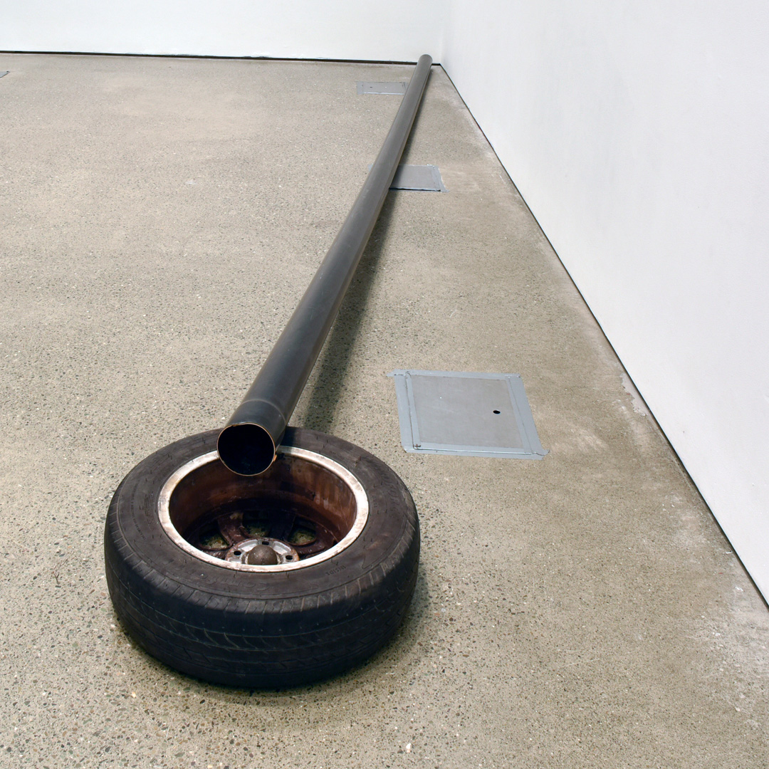  Work entitled Under-road Bowling (interactive piece)